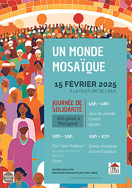 Lire la suite : UN MONDE MOSAÏQUE, Journée de solidartié