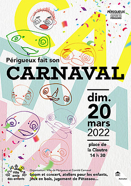 Lire la suite : Dimanche 20 mars : Périgueux fait son Carnaval