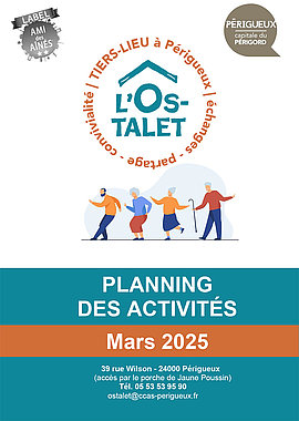 Lire la suite : Programme de l'Ostalet - mars 2025