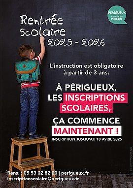 Lire la suite : Rentrée 2025 : les inscriptions scolaires ça commence maintenant !