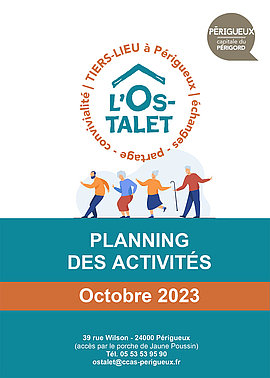 Lire la suite : Programme de l'Ostalet pour le mois d'octobre 2023