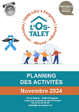 Lire la suite : Programme de l'Ostalet - novembre 2024