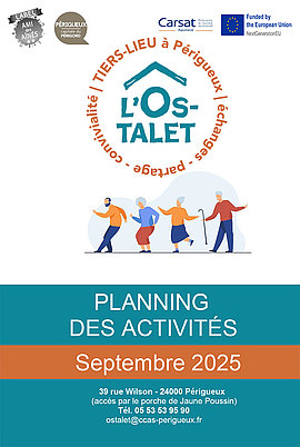 Lire la suite : Programme de l'Ostalet - septembre 2025