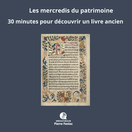 Lire la suite : Les mercredis du patrimoine (Médiathèque)