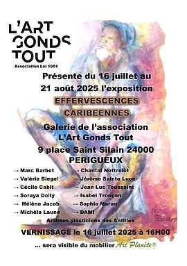 Lire la suite : Exposition "EFFERVESCENCES CARIBEENNES"