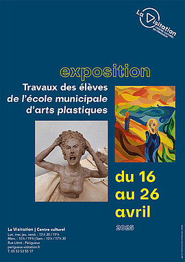 Lire la suite : Exposition des élèves de l’école d’art plastique (Centre culturel de la Visitation)