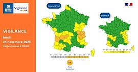 Lire la suite : La Dordogne placée en vigilance orange pluie-inondation