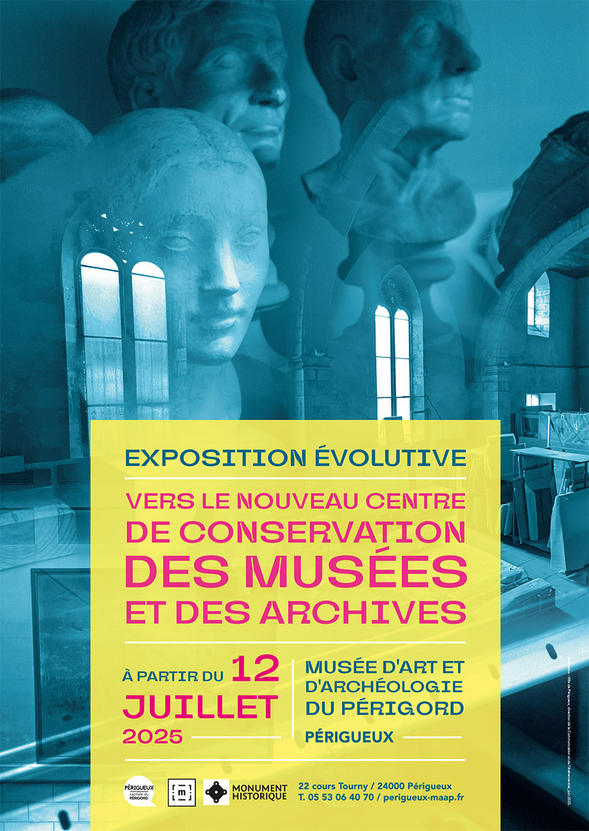 Découvrir : Exposition évolutive : Vers le nouveau centre de conservation des musées et des archives municipales (MAAP)