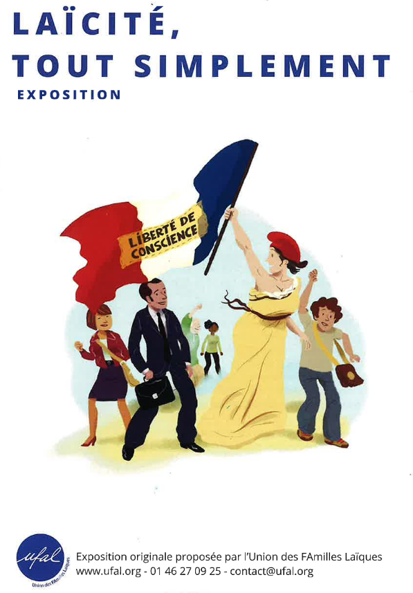Découvrir : Exposition La Laïcité Tout simplement (Médiathèque)