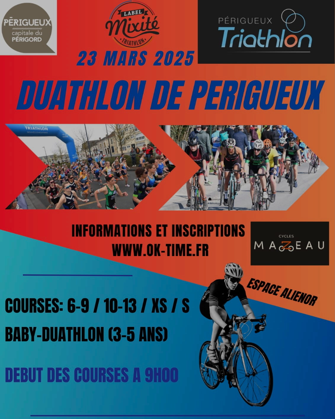 Découvrir : Duathlon de Périgueux