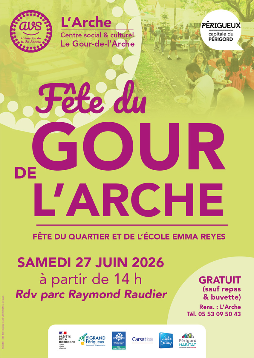 Découvrir : Fête du quartier et de l'école du Gour-de-l'Arche