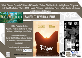 Lire la suite : SéanceCiné-Festival : Flow, le chat qui n’avait plus peur de l’eau de Gints Zilbalodis