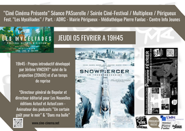 Lire la suite : Soirée Ciné-Festival : Snowpiercer - Le Transperceneige de Bong Joon-ho