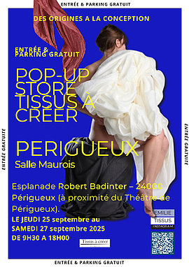 Lire la suite : Pop Up Store / Tissus à créer