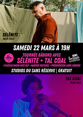 Lire la suite : Tournée Bâbord avec Sélénite + Tal Coal