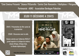 Lire la suite : Soirée Ciné-Rencontre : La Voix de Hind Rajab de Kaouther Ben Hania