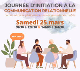 Lire la suite : Journée d'Initiation à la Communication Relationnelle