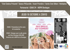 Lire la suite : Avant-première, Soirée-Débat : Qui brille au combat de Joséphine Japy