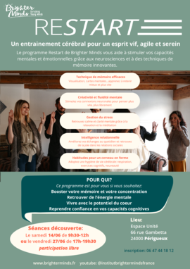 Lire la suite : Atelier de stimulation cognitive