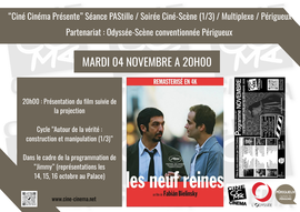 Lire la suite : Soirée Ciné-Scène : Les neuf reines de Fabián Bielinsky