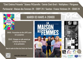 Lire la suite : Ciné-Droit : La Maison des femmes de Mélisa Godet