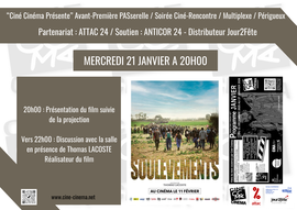 Lire la suite : Ciné-Rencontre : Soulèvements de Thomas Lacoste