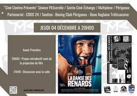 Lire la suite : Soirée Ciné-Échange : La Danse des renards de Valéry Carnoy