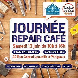 Lire la suite : Repair Café à la Maison 24