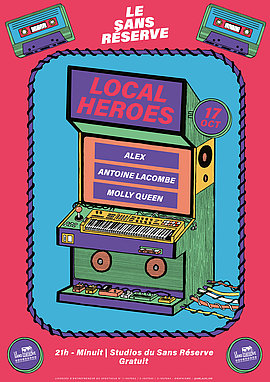 Lire la suite : Local Heroes avec Alex, Antoine Lacombe & Molly Queen