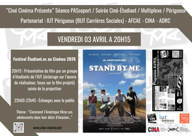 Lire la suite : Ciné-Étudiant : Stand By Me de Rob Reiner