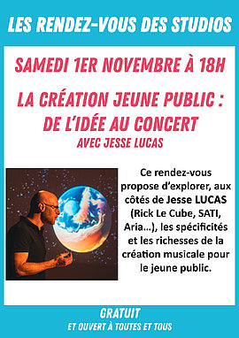 Lire la suite : [RDV des studios] La création jeune public : de l'idée au concert