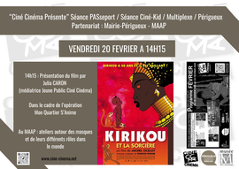 Lire la suite : Séance Ciné-Kid : Kirikou et la sorcière de Michel Ocelot