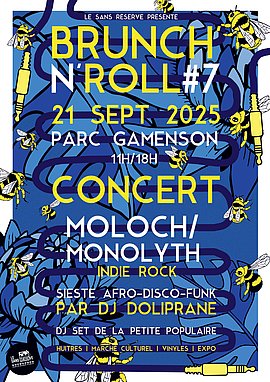 Lire la suite : Brunch'n'roll au parc Gamenson
