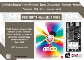 Lire la suite : Séance Ciné-Animation : Arco d'Ugo Bienvenu