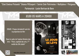 Lire la suite : Ciné-Patrimoine : Le Jour se lève de Marcel Carné