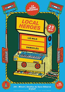 Lire la suite : Local Heroes avec Liz Wild & Damoclès