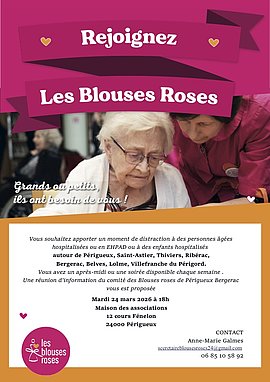 Lire la suite : Les Blouses Roses : réunion d’information