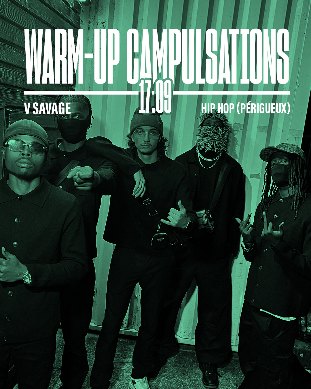 Découvrir : Warm Up Campulsations avec V Savage (Le Sans Réserve)