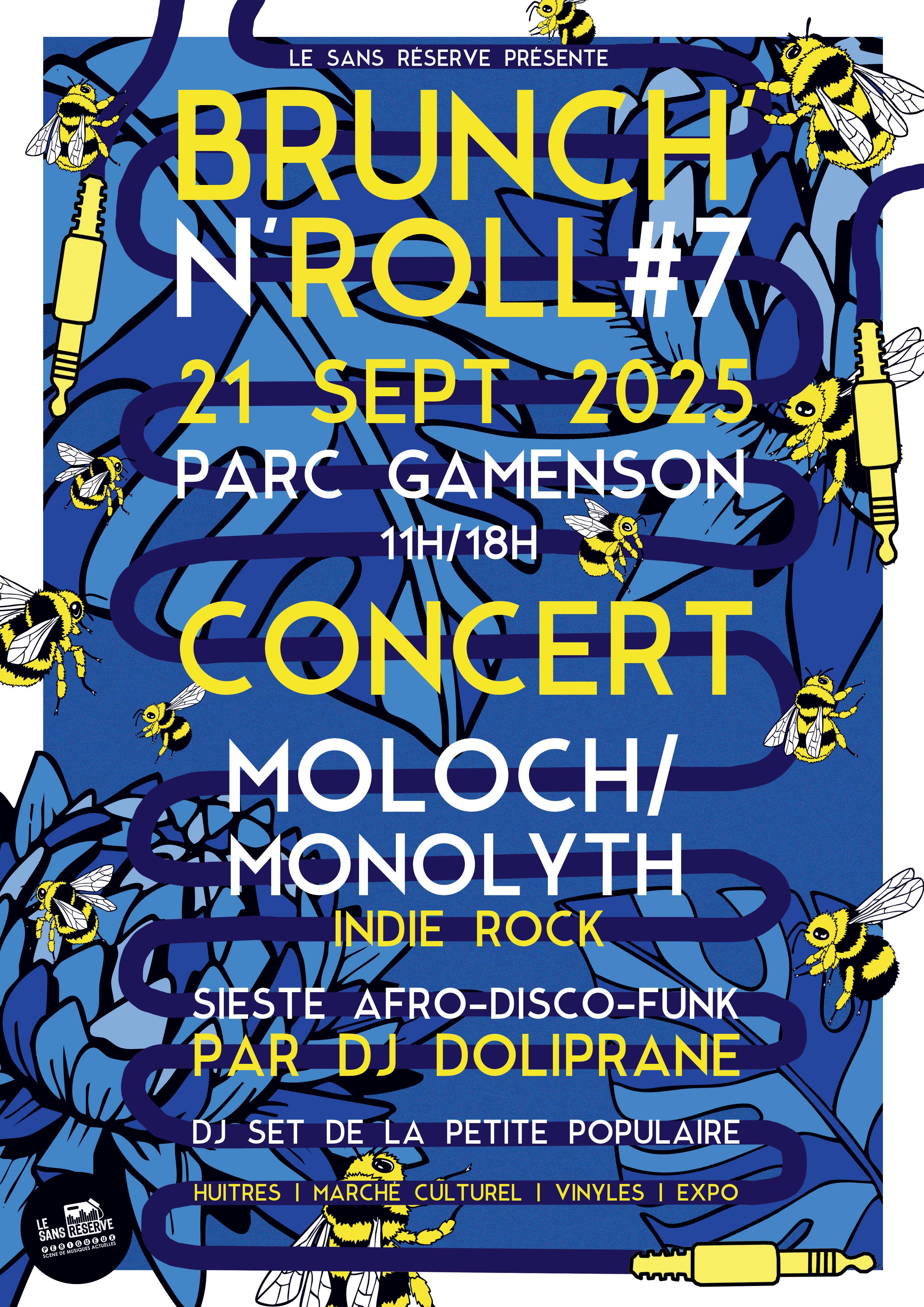 Découvrir : Brunch'n'roll au parc Gamenson