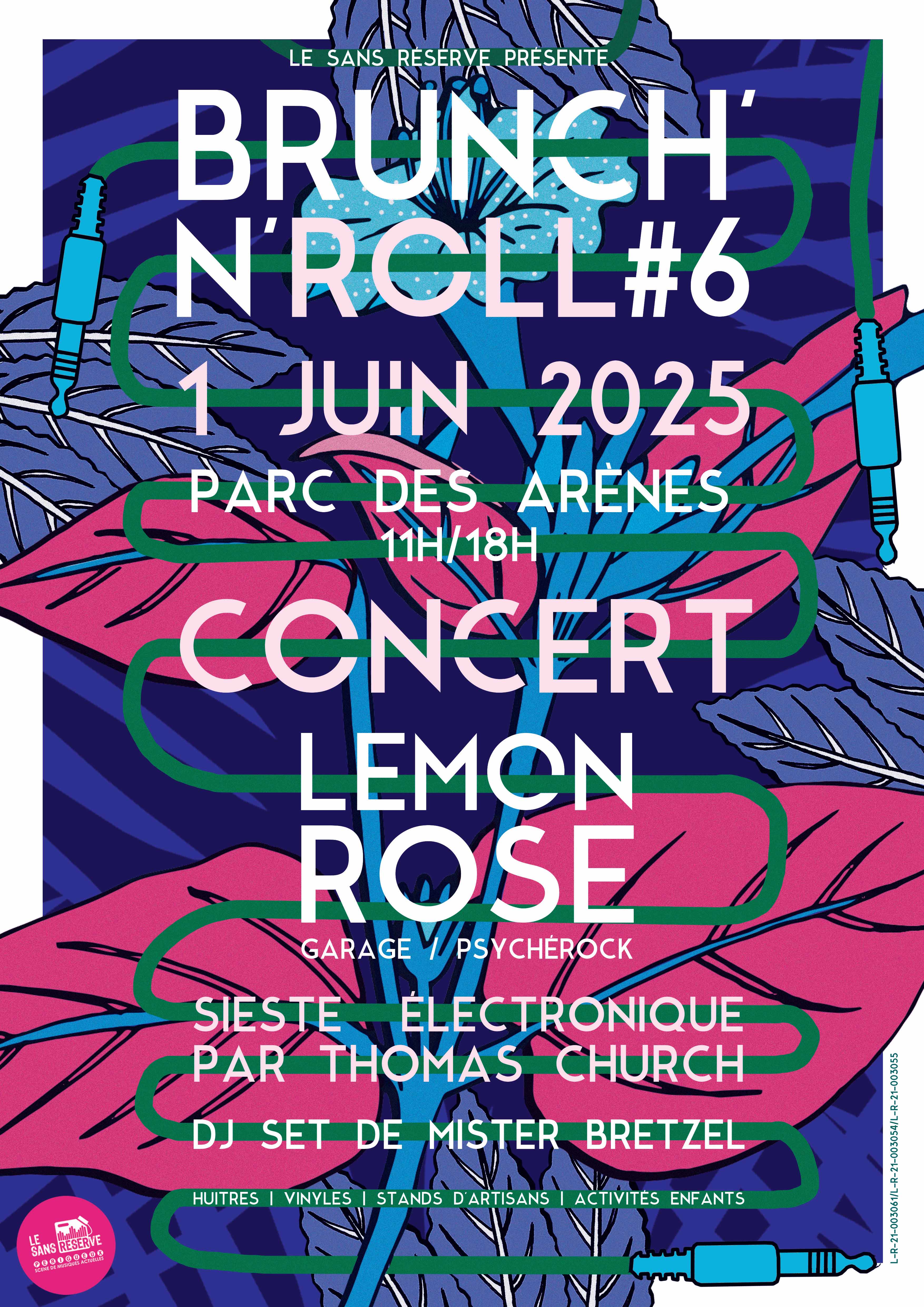 Découvrir : Brunch'n'roll au jardin des Arènes