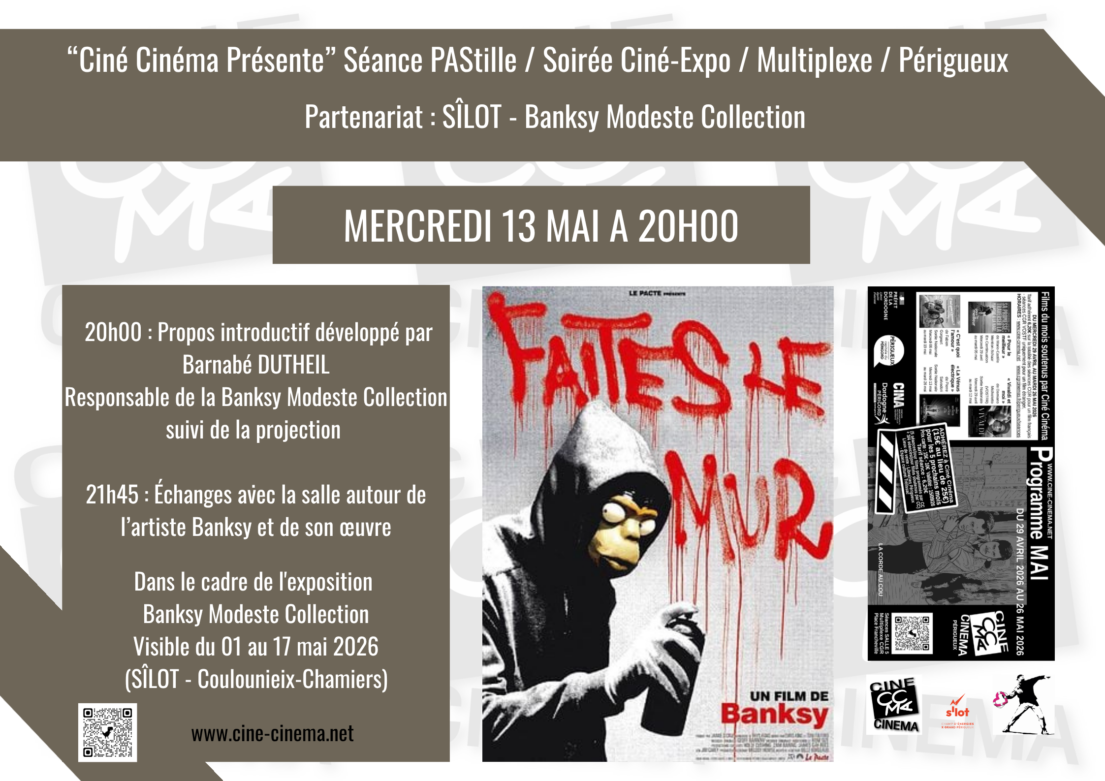 Découvrir : Ciné-Expo : Faites le mur ! de Banksy