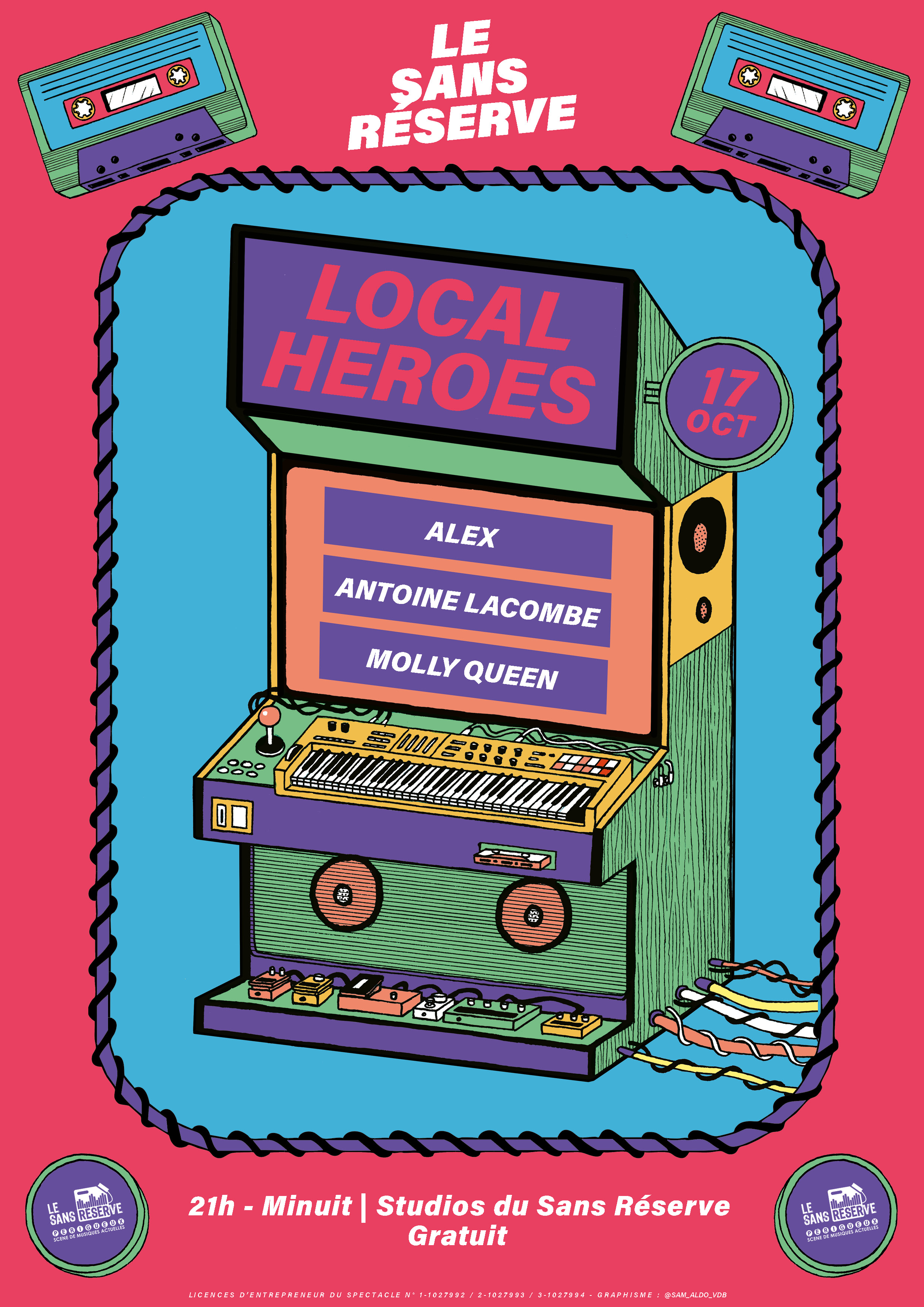 Découvrir : Local Heroes avec Alex, Antoine Lacombe & Molly Queen