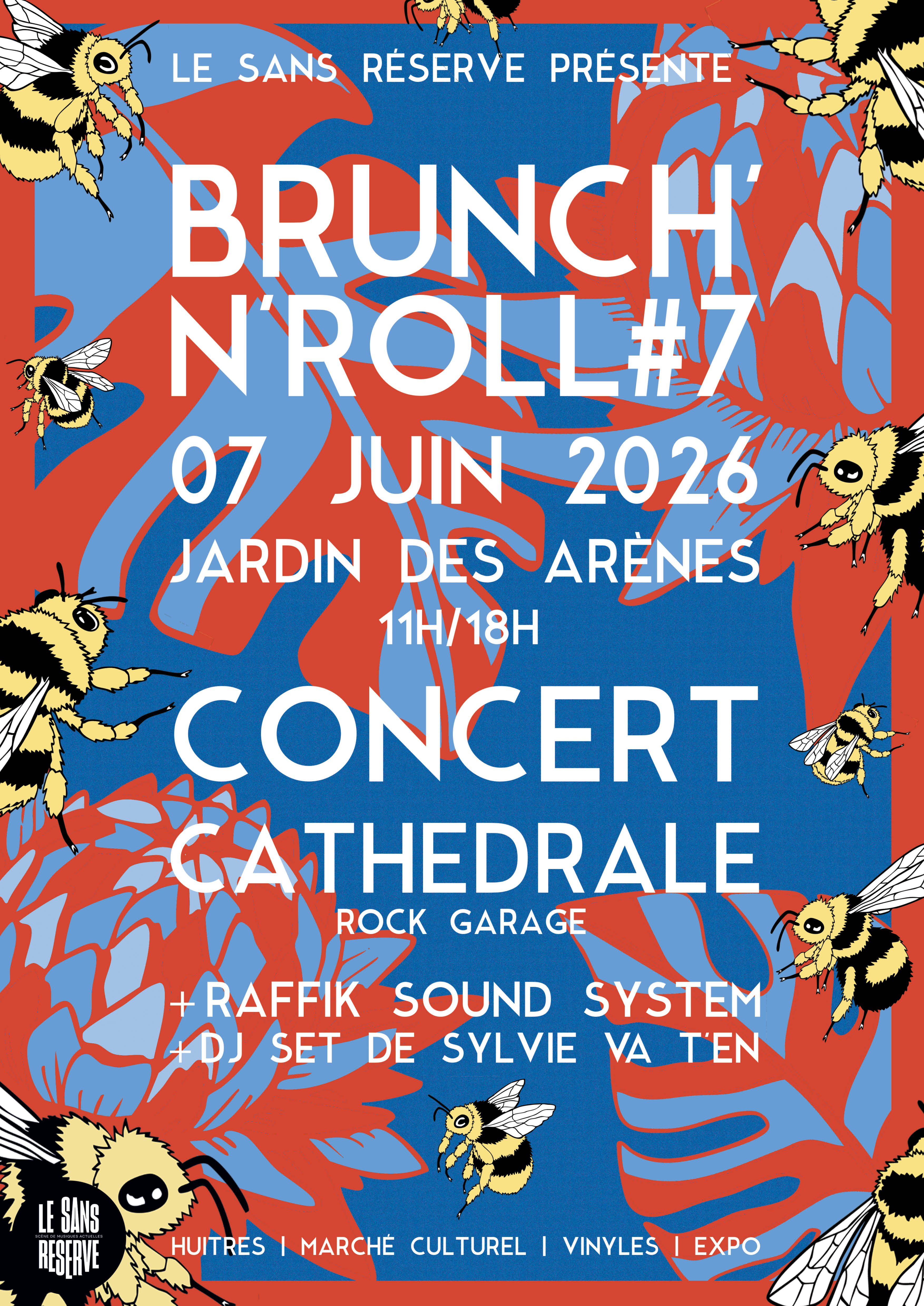 Découvrir : Brunch'n'roll au jardin des Arènes