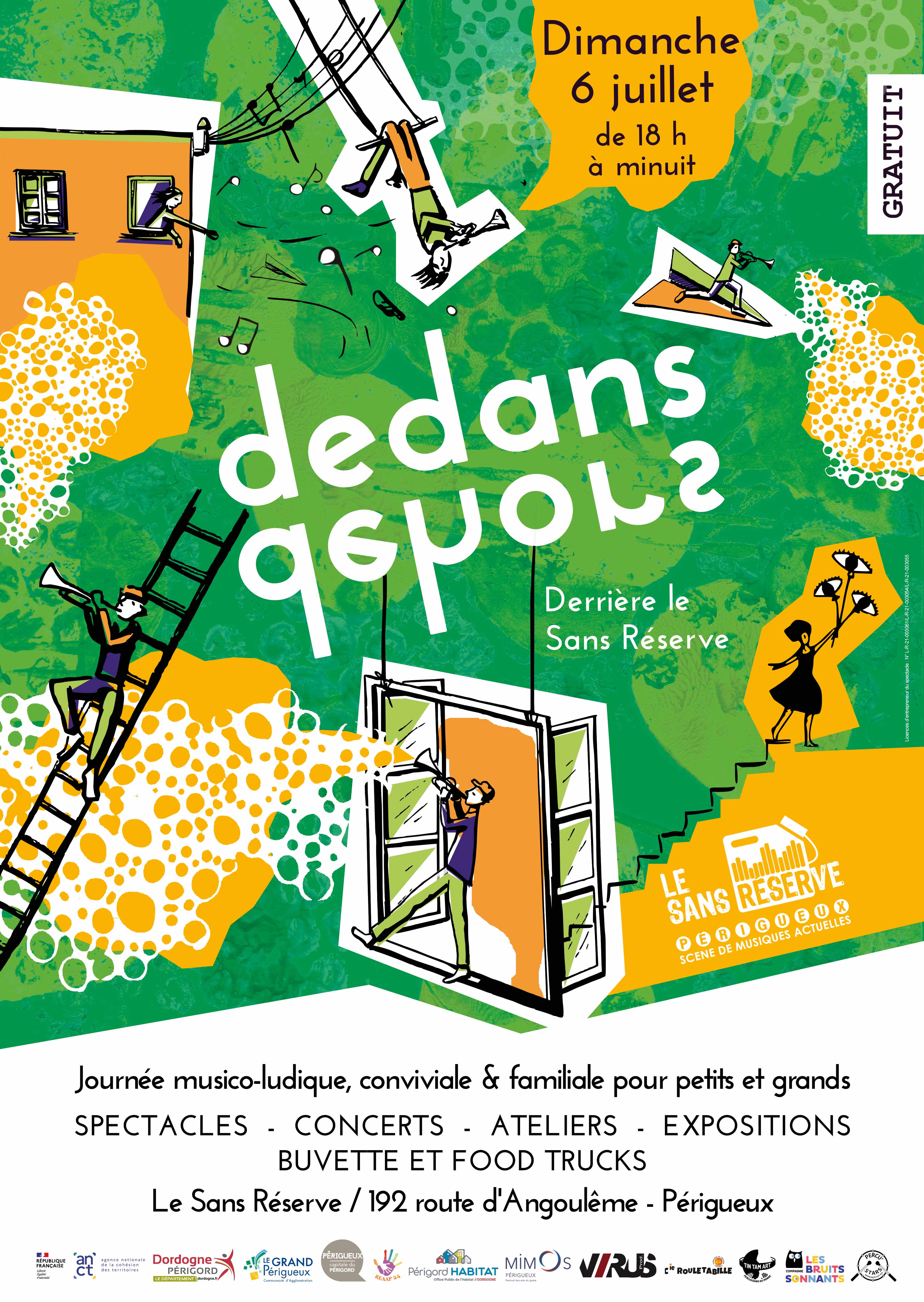 Découvrir : Dedans Dehors : journée musico-ludique en famille